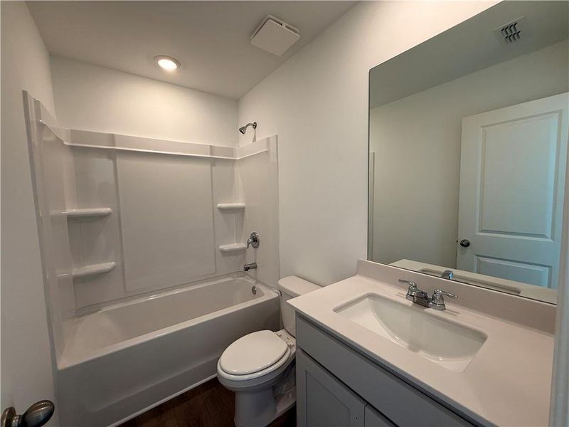 Furnished interior view inside a new home in Leydenview, Mableton (Image 18).