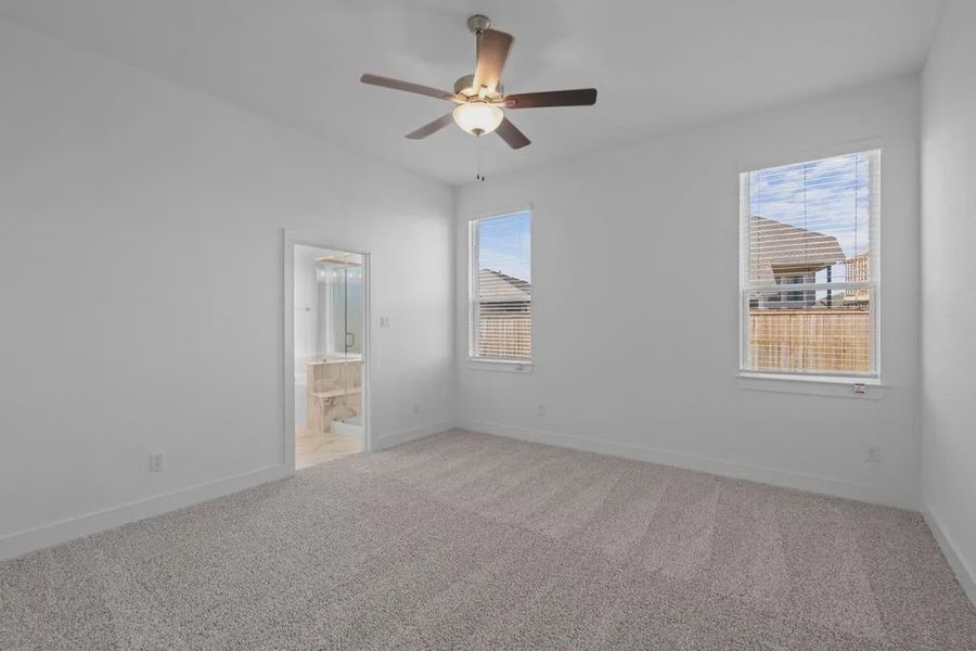 Representative unfurnished interior of a home built from the Emma by Chesmar Homes in Bridgeland, Elgin (Image 29).