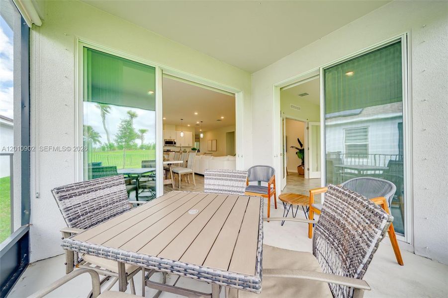 Exterior details and patio area of a home in , Port St. Lucie (Image 24).