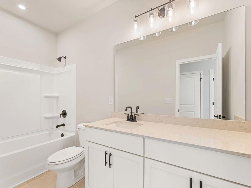 Furnished interior view inside a new home in Kelly Preserve, Loganville (Image 9).