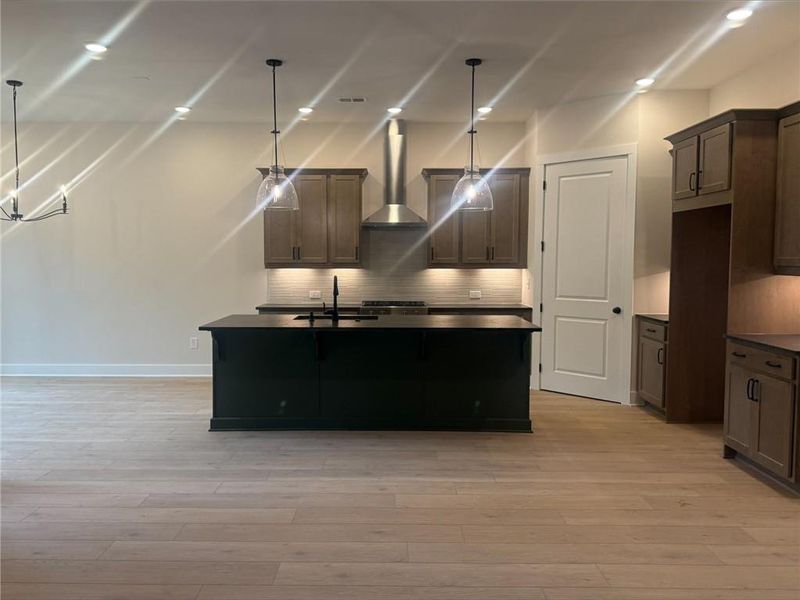 Furnished interior view inside a new home in Blue Mountain Creek, Morganton (Image 7).