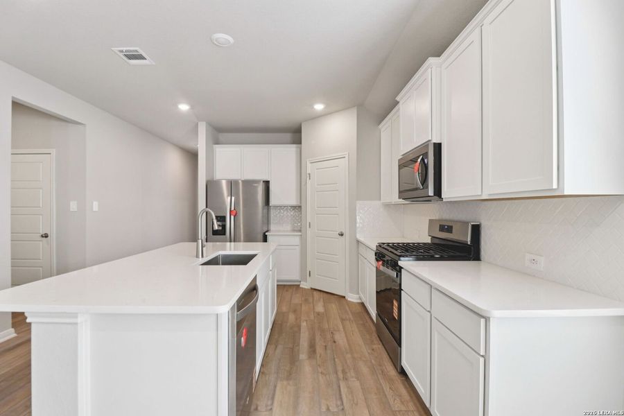 Furnished interior view inside a new home in Scenic Crest - Premier Series, Boerne (Image 12).