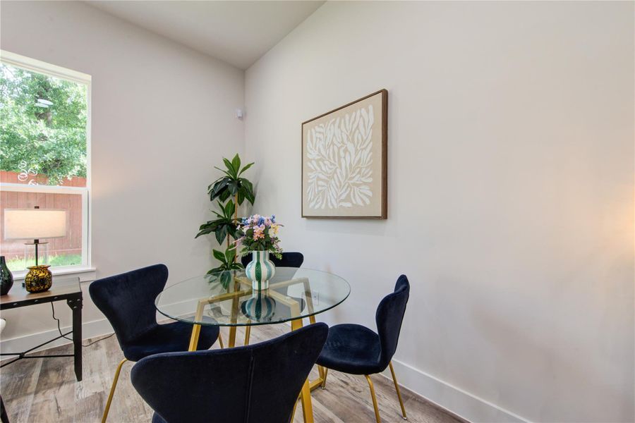 Furnished interior view inside a new home in , Houston (Image 9). Furnished interior view inside a new home in , Houston (Image 9).