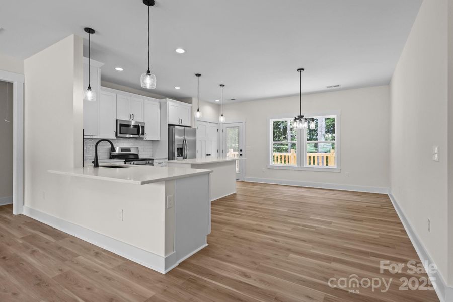 Furnished interior view inside a new home in , Salisbury (Image 8). Furnished interior view inside a new home in , Salisbury (Image 8).