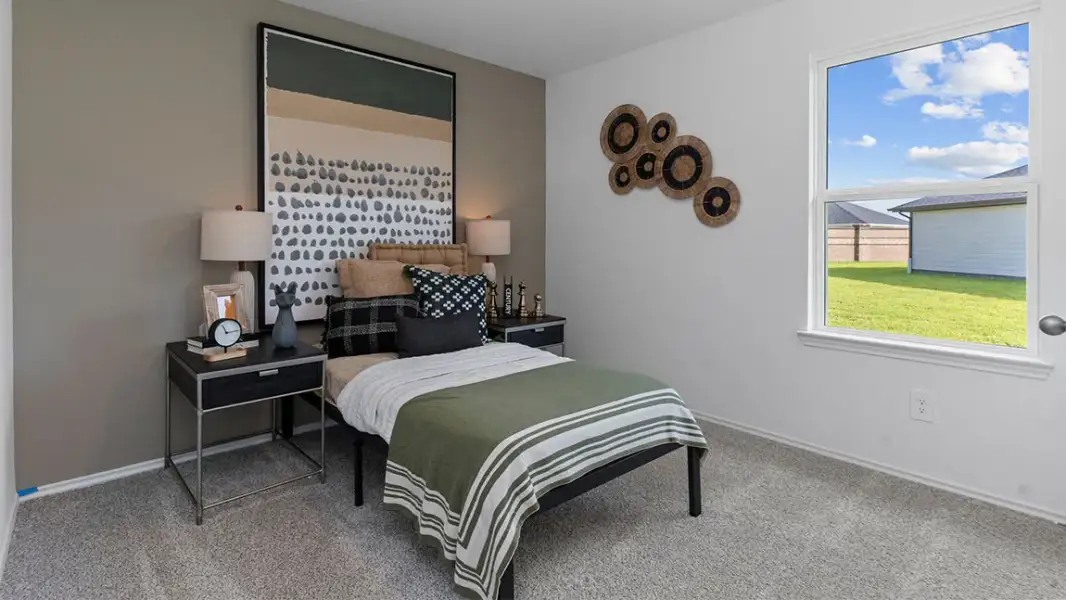 Furnished interior view inside a new home in Emberly, Beasley (Image 17).