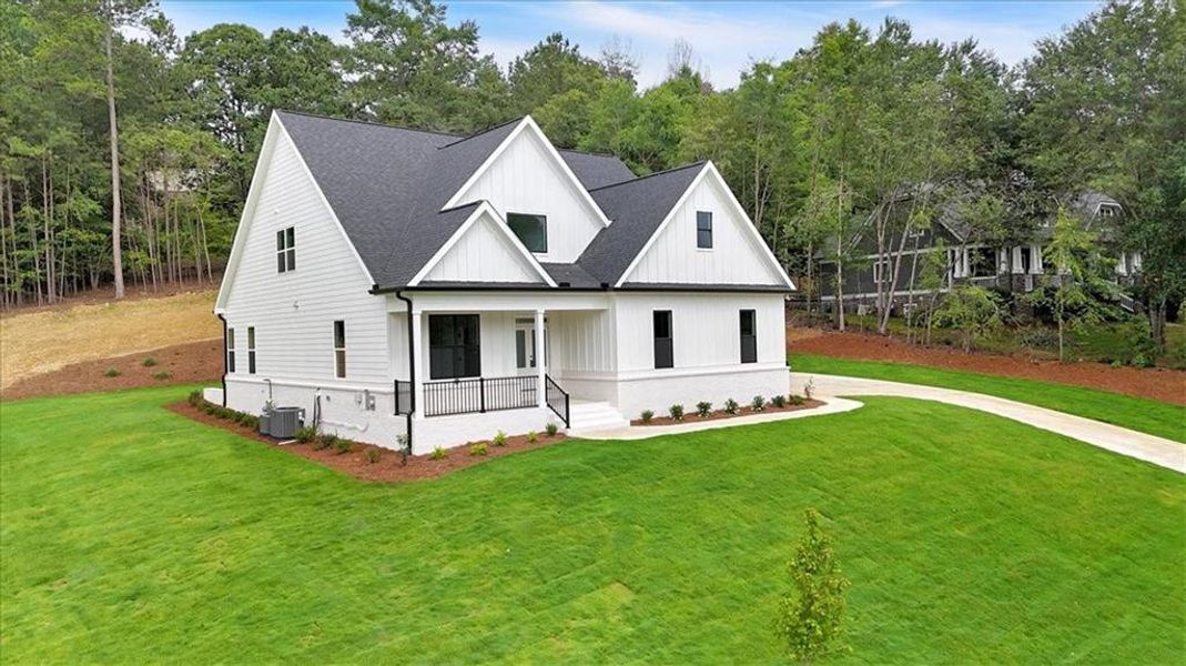 Front exterior of a new home in , Rome, GA, highlighting curb appeal (Image 2).