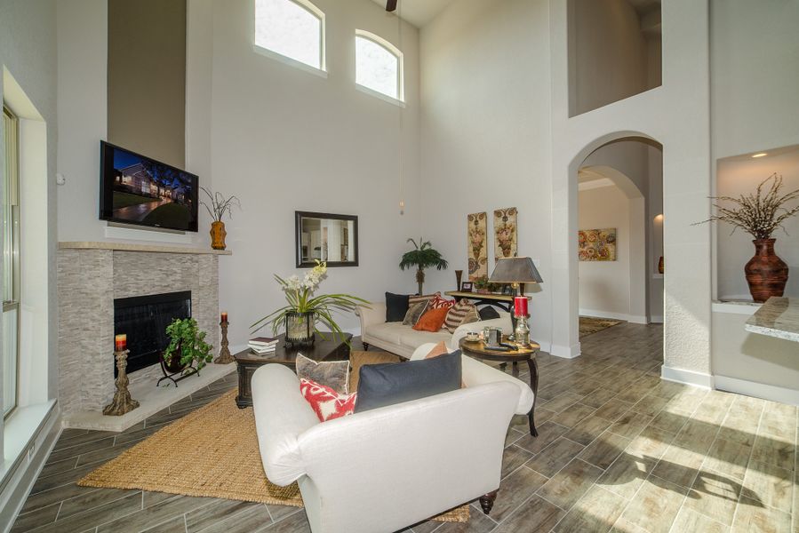 Representative furnished interior of a home built from the The Biltmore by Whitestone Custom Homes in Johnson Ranch, Bulverde (Image 10). Representative furnished interior of a home built from the The Biltmore by Whitestone Custom Homes in Johnson Ranch, Bulverde (Image 10).