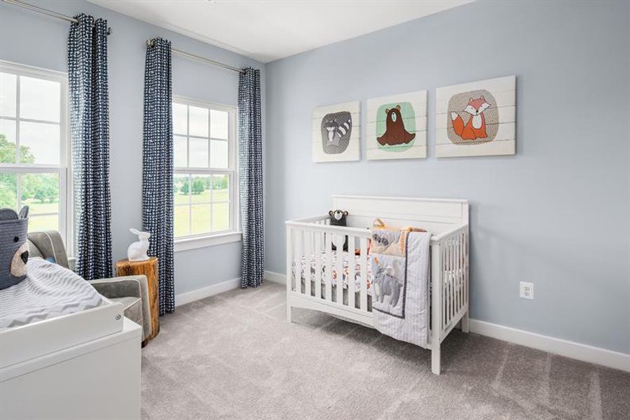 Representative furnished interior of a home built from the Ernest Hemingway by Ryan Homes in Fost, Moyock (Image 14).
