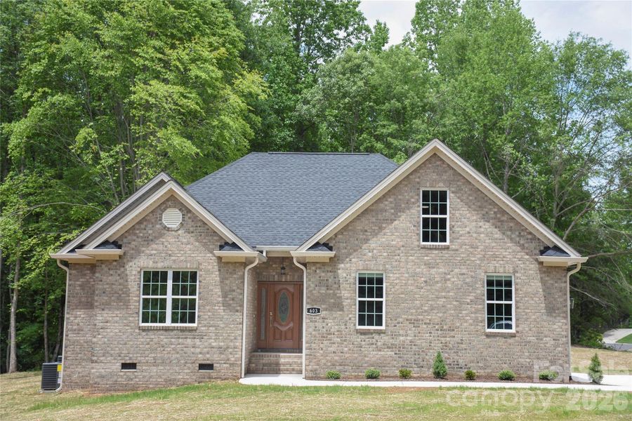 Front exterior of a new home in , Bessemer City, NC, highlighting curb appeal (Image 13). Front exterior of a new home in , Bessemer City, NC, highlighting curb appeal (Image 13).