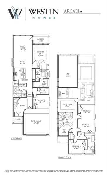 2D floor plan layout of this home in Parmer Ranch, Georgetown, TX (Image 3).