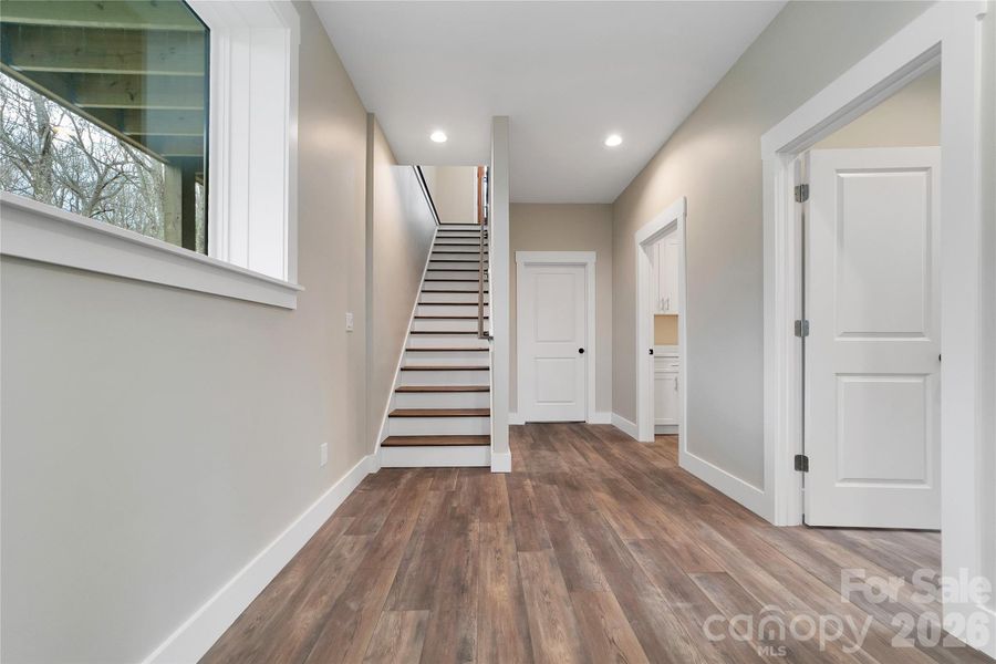 Spacious, unfurnished interior of a new home in , Pisgah Forest (Image 35).