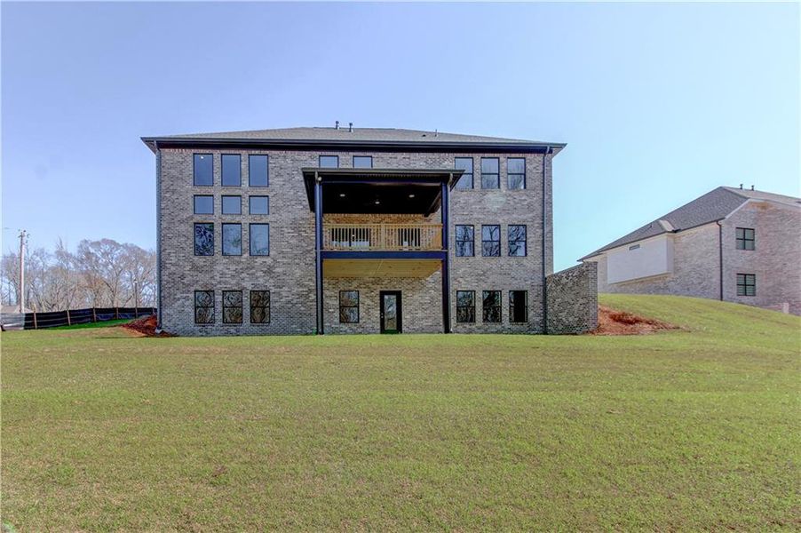 Exterior details and patio area of a home in , Conyers (Image 25).