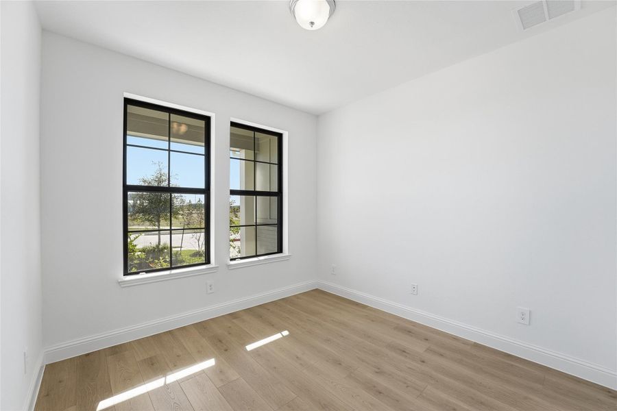 Spacious, unfurnished interior of a new home in , Cypress (Image 13).
