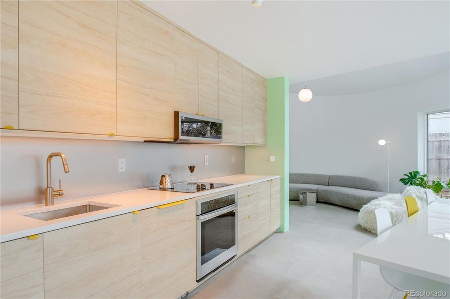 Furnished interior view inside a new home in , Denver (Image 2). Furnished interior view inside a new home in , Denver (Image 2).