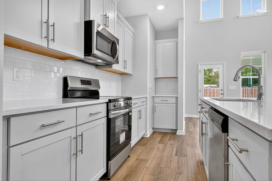 Furnished interior view inside a new home in Grand Park, Leland (Image 6).