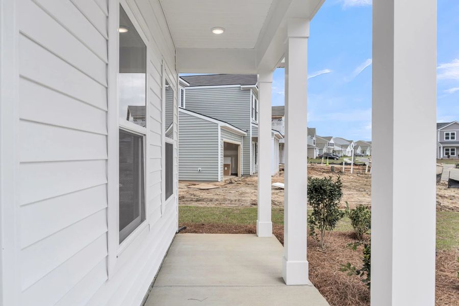 Exterior details and patio area of a home in Watson Hill, Summerville (Image 3).