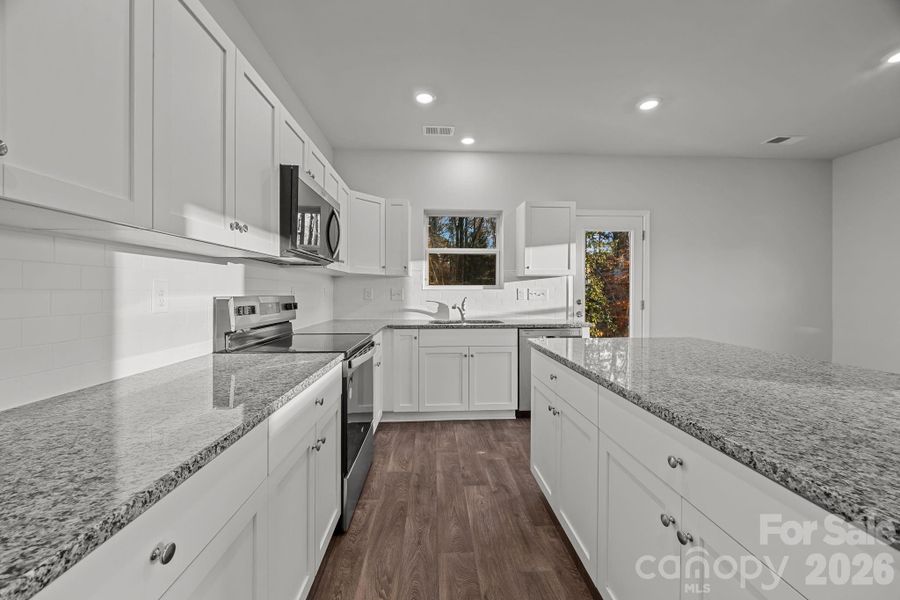 Furnished interior view inside a new home in Townes at Ribbon Walk, Charlotte (Image 8).