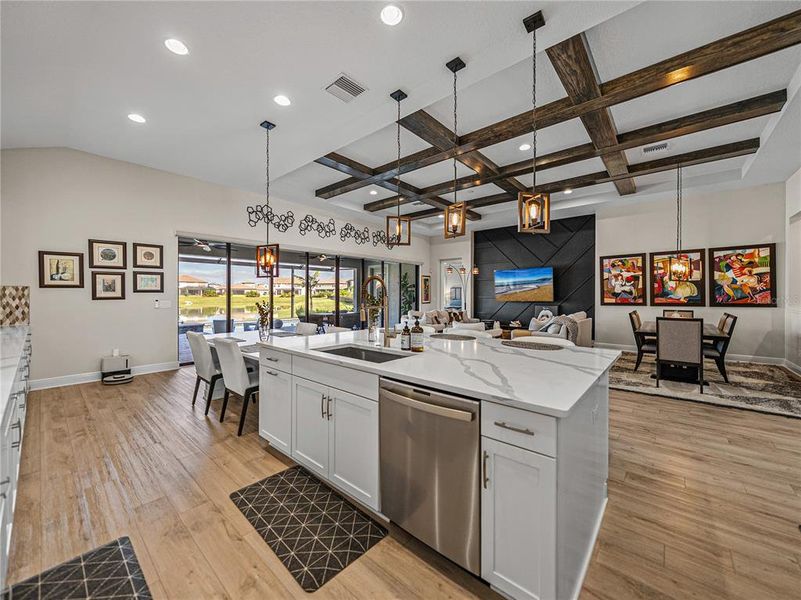 Furnished interior view inside a new home in Mirada, San Antonio (Image 9). Furnished interior view inside a new home in Mirada, San Antonio (Image 9).