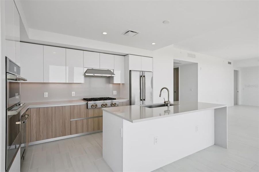 Furnished interior view inside a new home in , St. Petersburg (Image 17).