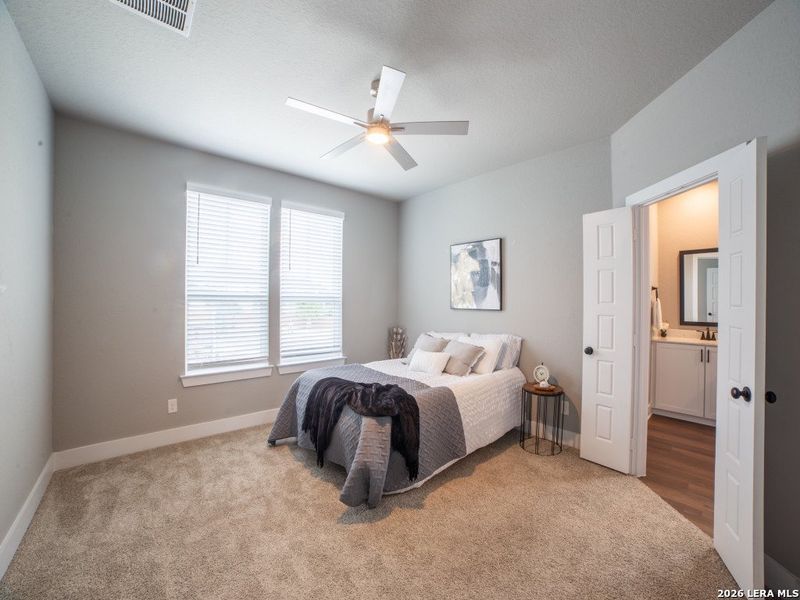 Furnished interior view inside a new home in Stillwater Ranch, San Antonio (Image 7).