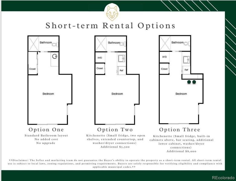 2D floor plan layout of this home in , Denver, CO (Image 3).