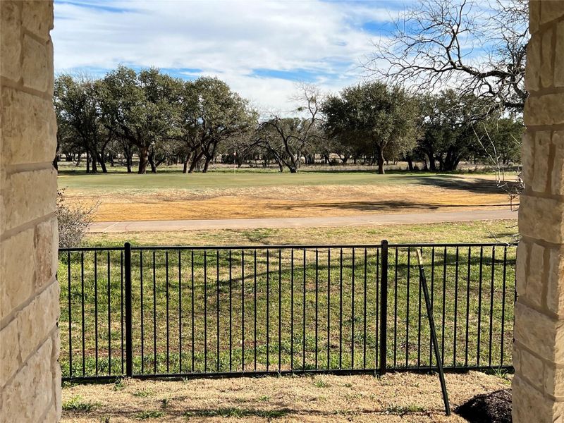 Exterior details and patio area of a home in Delaware Springs, Burnet (Image 4). Exterior details and patio area of a home in Delaware Springs, Burnet (Image 4).
