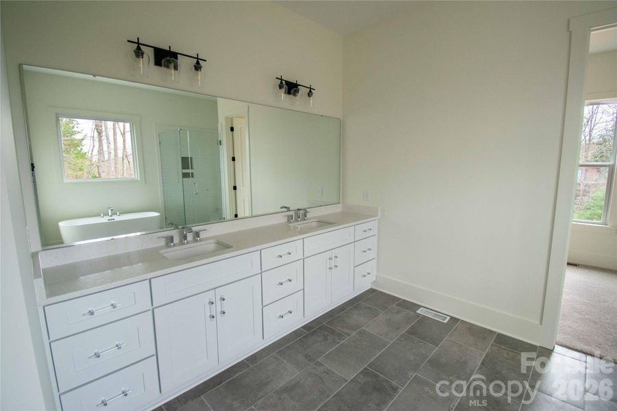 Furnished interior view inside a new home in , Hickory (Image 13).