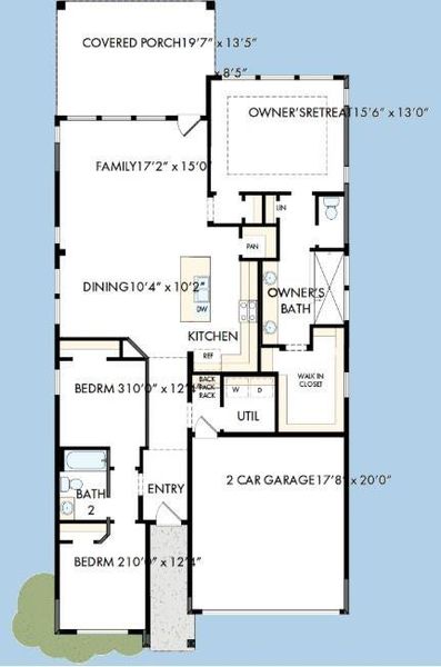 The success of a floor plan is the way you can move through it…You’ll be amazed at how well this home lives…We call it traffic patterns.