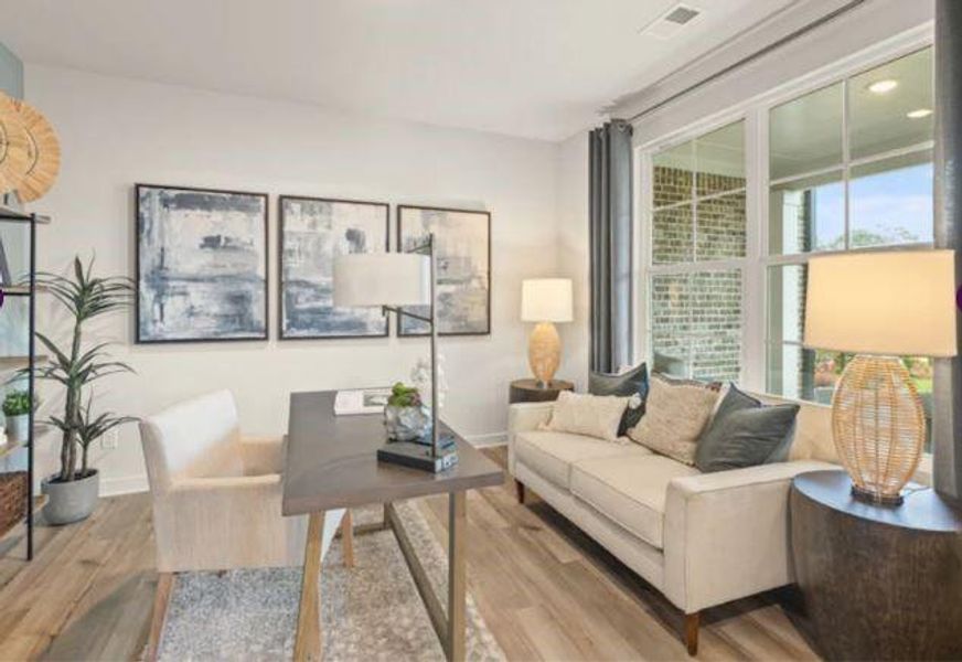 Furnished interior view inside a new home in The Estates at Gainesville Township, Gainesville (Image 24).
