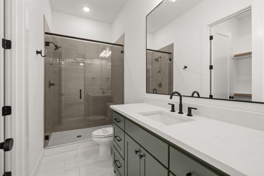 Furnished interior view inside a new home in , Arlington (Image 26).