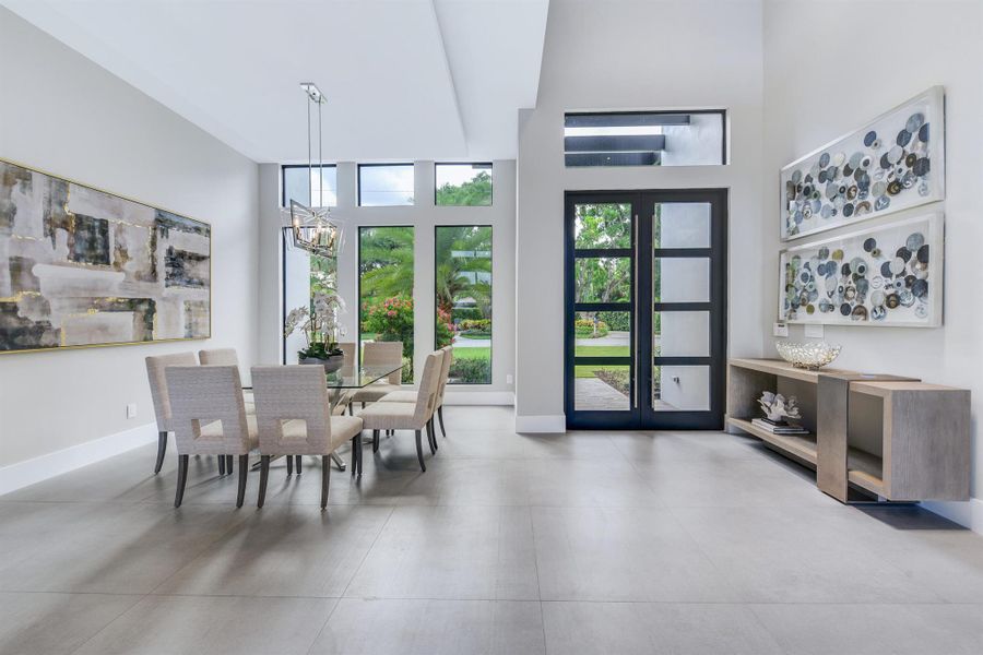 Furnished interior view inside a new home in , Boca Raton (Image 14). Furnished interior view inside a new home in , Boca Raton (Image 14).