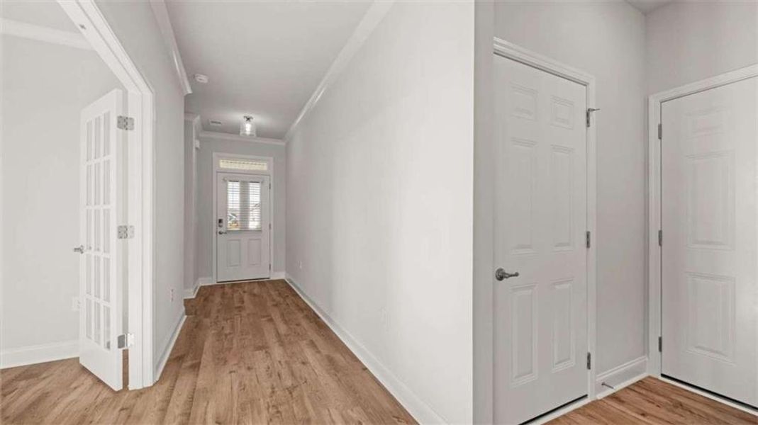 Spacious, unfurnished interior of a new home in Oak Ridge Meadows - Active Adult, Locust Grove (Image 14).
