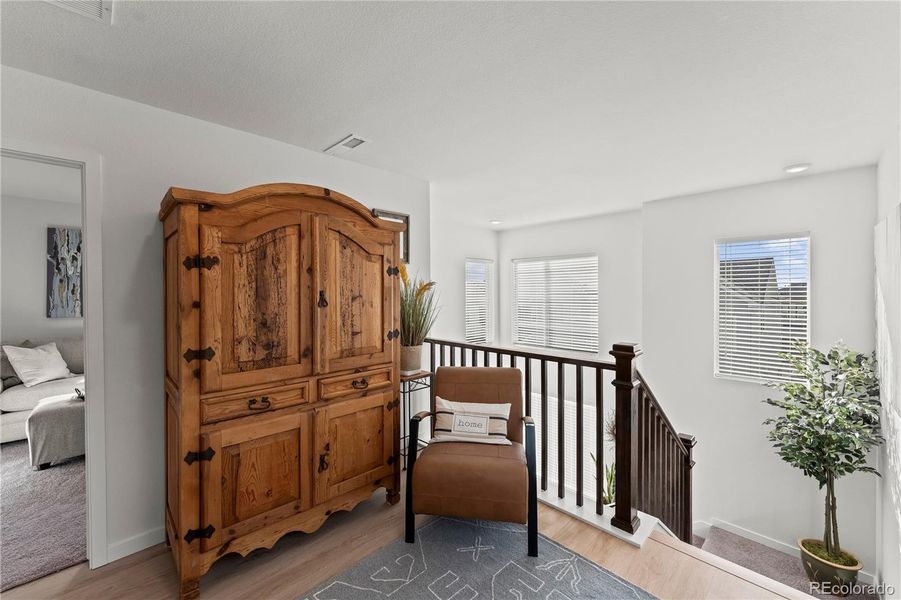 Furnished interior view inside a new home in , Colorado Springs (Image 9).