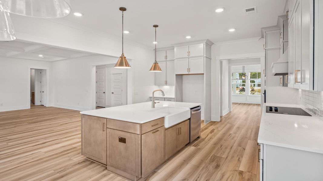 Furnished interior view inside a new home in Pamlico Terrace, Awendaw (Image 6).