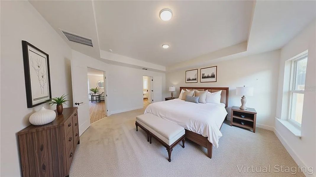 Furnished interior view inside a new home in Briarwood, Alachua (Image 12).