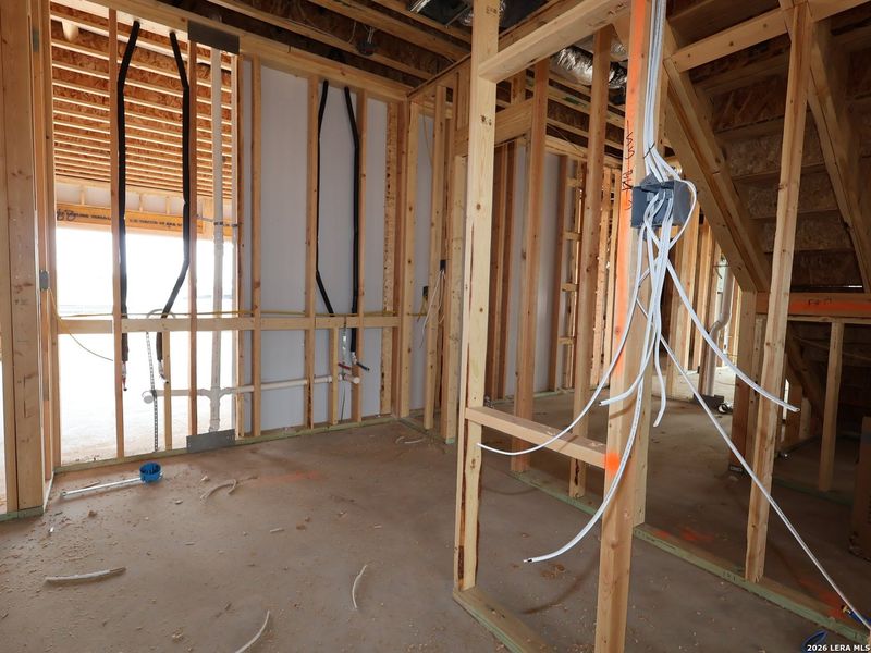 In-progress construction of a new home in Hickory Ridge, Elmendorf, TX (Image 20). In-progress construction of a new home in Hickory Ridge, Elmendorf, TX (Image 20).