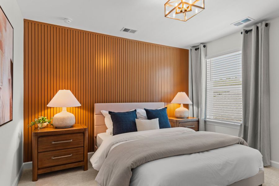 Representative furnished interior of a home built from the The Hibiscus by Chesapeake Homes in Coastal Club of the Carolinas, Calabash (Image 14).