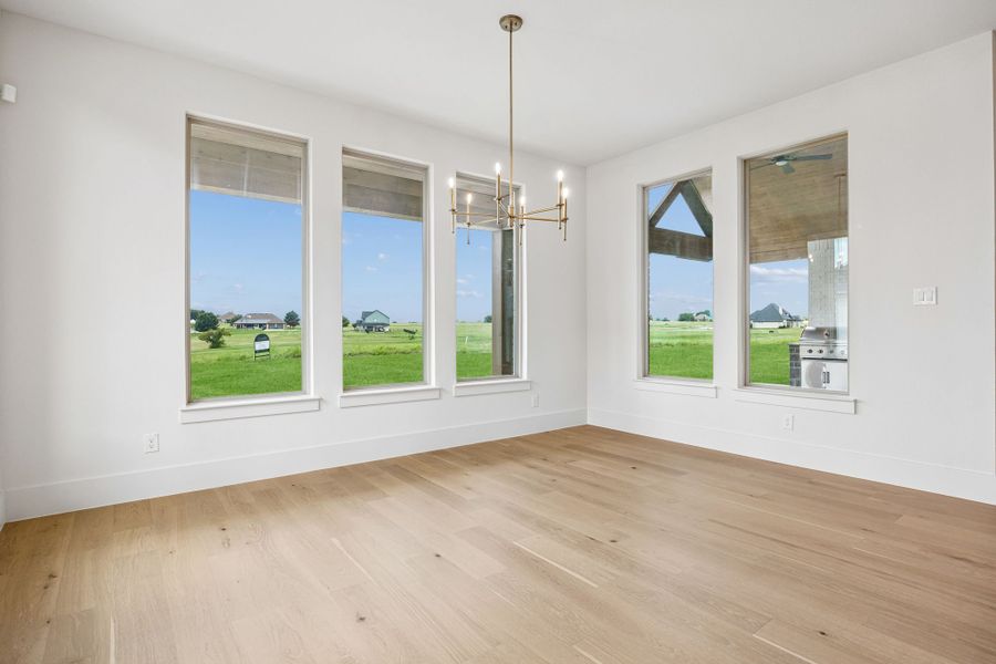 Spacious, unfurnished interior of a new home in The Retreat, Cleburne (Image 23). Spacious, unfurnished interior of a new home in The Retreat, Cleburne (Image 23).