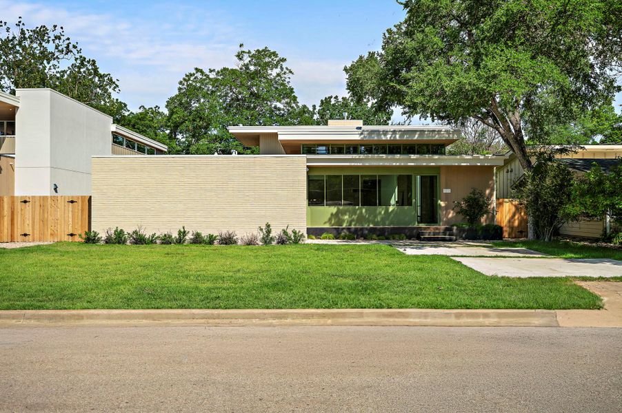 Front exterior of a new home in , Austin, TX, highlighting curb appeal (Image 2).