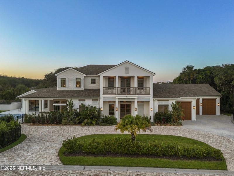 Front exterior of a new home in , Ponte Vedra Beach, FL, highlighting curb appeal (Image 23).
