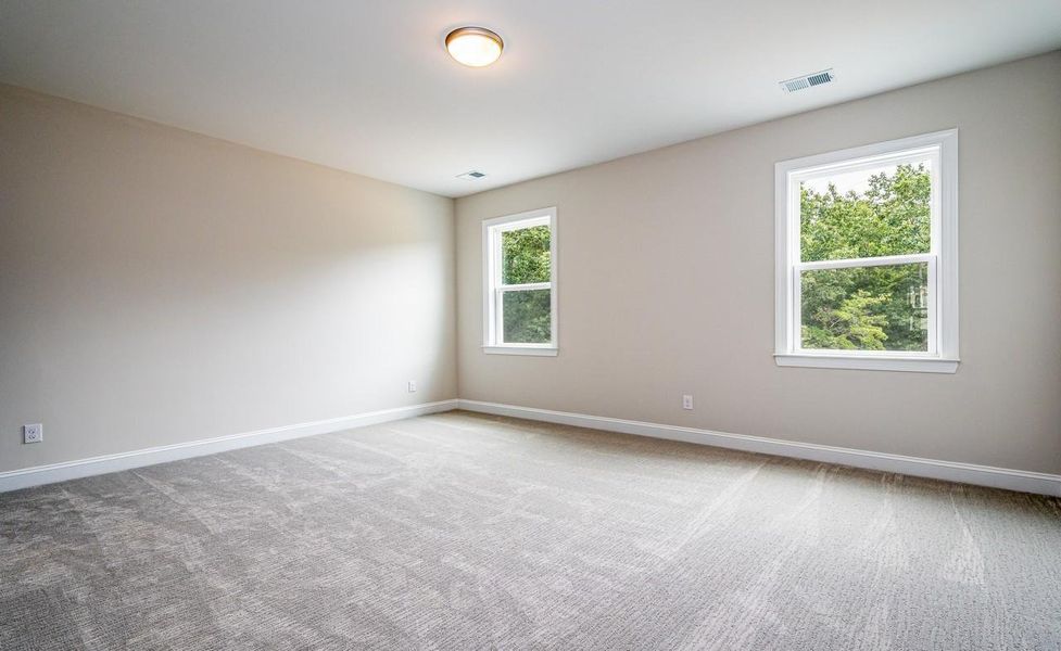 Representative unfurnished interior of a home built from the Berkeley by Greybrook Homes in Harbor Watch, Statesville (Image 26).