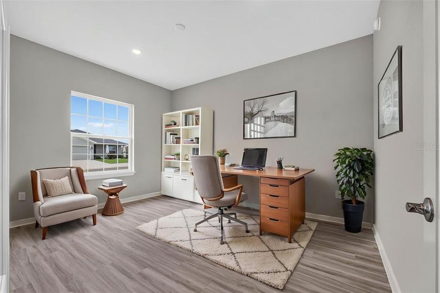 Furnished interior view inside a new home in , Davenport (Image 38).