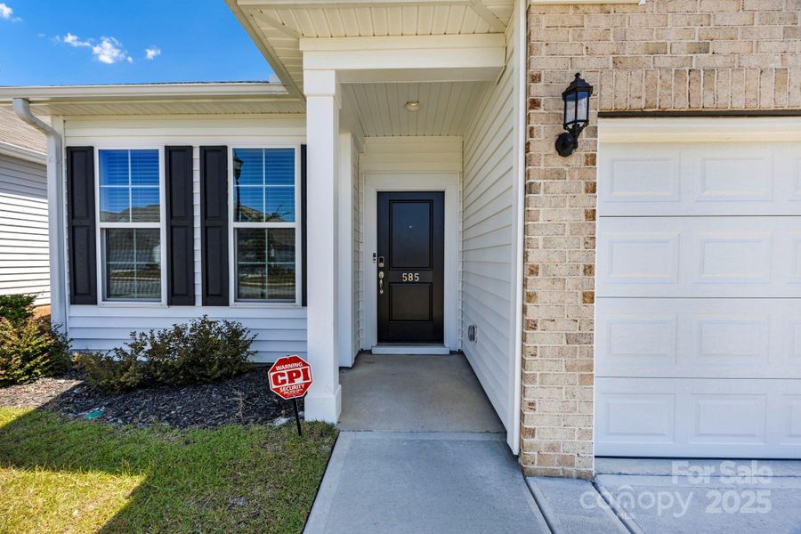 Front exterior of a new home in , Columbia, SC, highlighting curb appeal (Image 18).