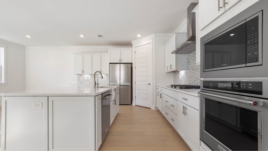 Furnished interior view inside a new home in Parkside, Santa Rosa Beach (Image 8). Furnished interior view inside a new home in Parkside, Santa Rosa Beach (Image 8).