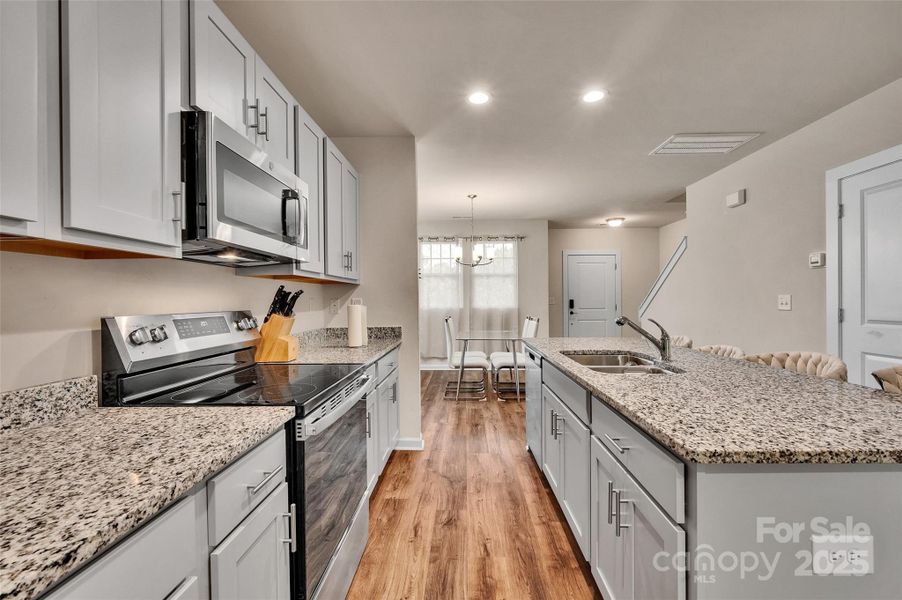 Furnished interior view inside a new home in , Charlotte (Image 17).