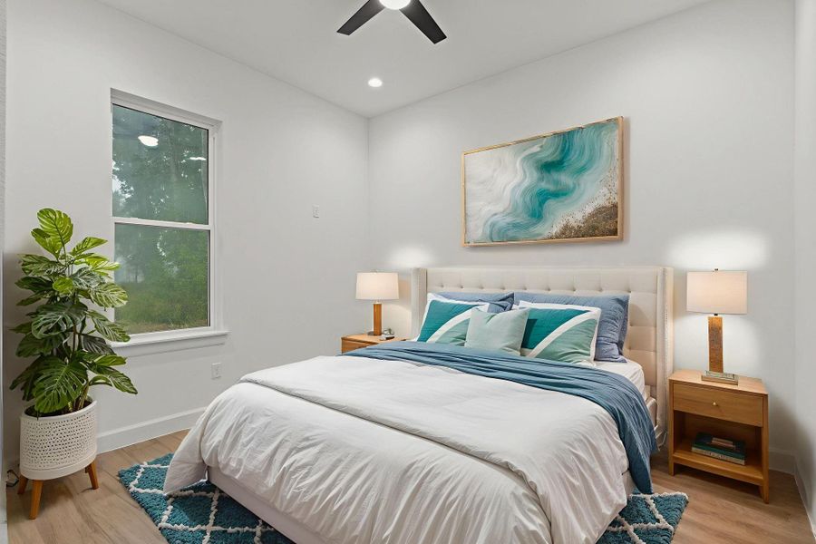 Furnished interior view inside a new home in , Dayton (Image 8).