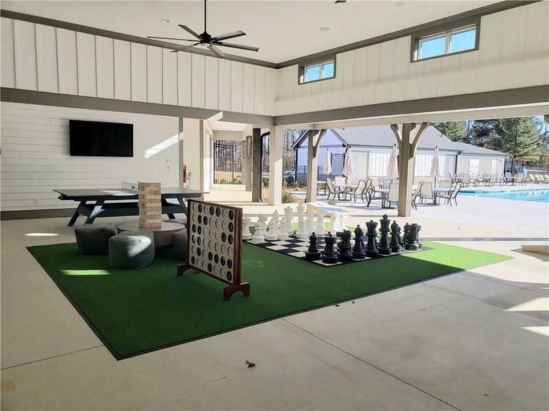 Furnished interior view inside a new home in Twin Lakes, Hoschton (Image 6).