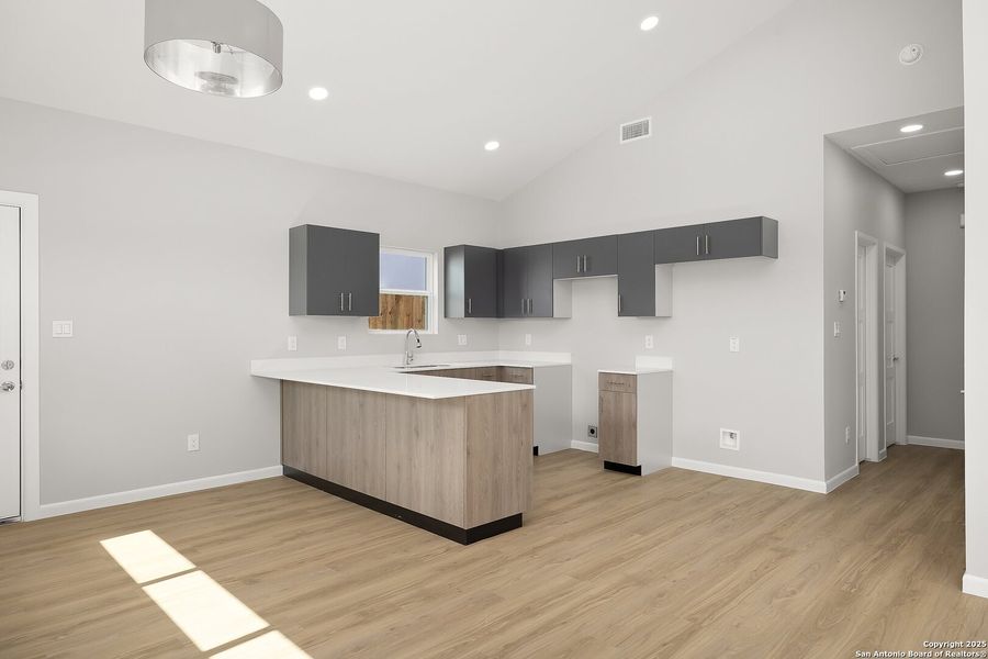 Furnished interior view inside a new home in , Weslaco (Image 8).