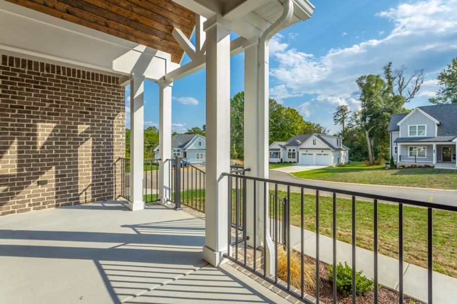 Representative exterior details of a home built from the Autumnbrook B by Riverstone Construction, LLC in Faith View, Ooltewah (Image 3). Representative exterior details of a home built from the Autumnbrook B by Riverstone Construction, LLC in Faith View, Ooltewah (Image 3).