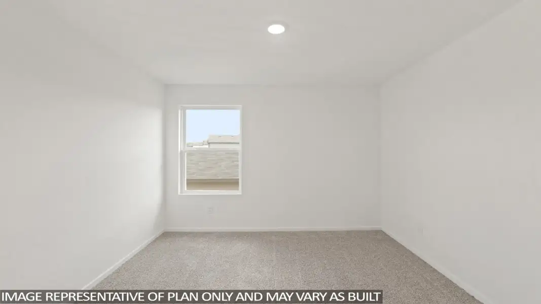 Spacious, unfurnished interior of a new home in Lexington Heights, Willis (Image 20).